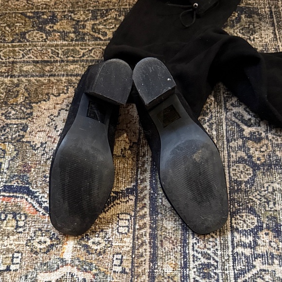 Urban Outfitters Black Knee-High Women's Boots - Picture 2 of 3